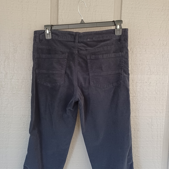 VTG 1946 Wale Corduroy Pant Size 34 5 Pocket Color Marine Blue Men Cotton Blend - Picture 5 of 14
